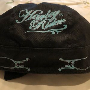 Black cotton doo-rag - HD brand